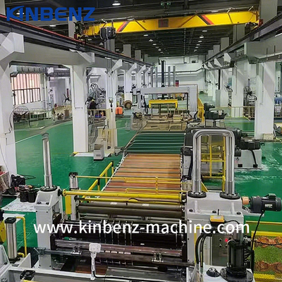 軽量金属切断ライン 100mm-500mm 狭いコイル切断機