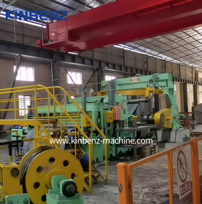 Heavy Gauge HR Slitting Line 4mm-10mm Metal Coil Slitter Customized